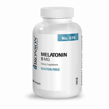 Melatonina 5 mg 60 cps, Bronson