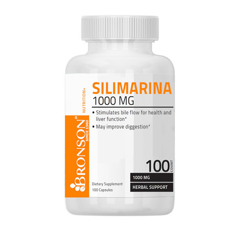 Silimarina 1000 mg 100 cps, Bronson