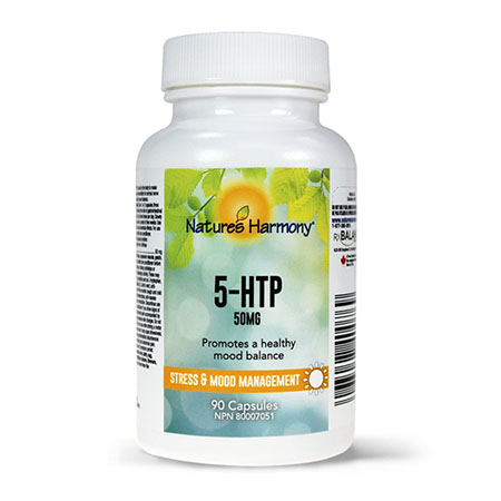 5-HTP 50mg 90 cps, Natures Harmony