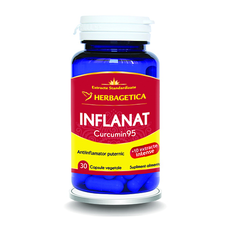 Inflanat Curcumin 95 30 cps, Herbagetica