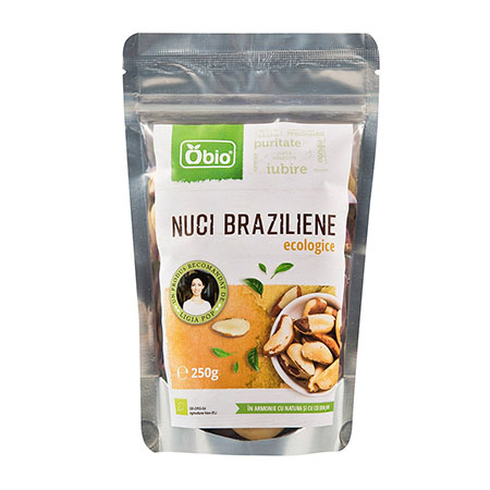 Nuci braziliene bio 250g, Obio