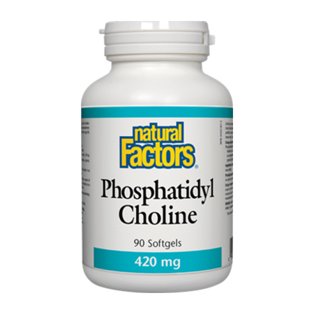 Phosphatidyl Choline (Fosfatidil Colina) 420mg 90 capsule moi, Natural Factors