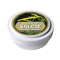 Crema cu extracte de salcie, ienupar, camfor 15g, Manicos