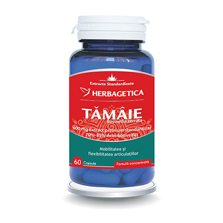 Tamaie - Boswellia Serrata 60 cps, Herbagetica