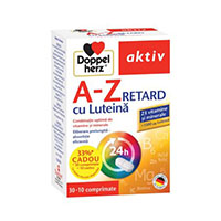 Aktiv A-Z Retard cu Luteina 30 cpr, Doppelherz