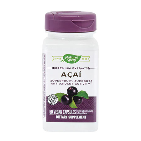 Acai SE 520mg 60 cps, Nature's Way