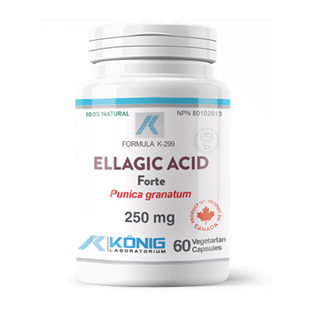 Acid elagic (Pomegranate, Rodie)  250mg 60 cps, Konig Nutrition