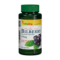 Afin negru 470mg (Bilberry) 90 cps, Vitaking