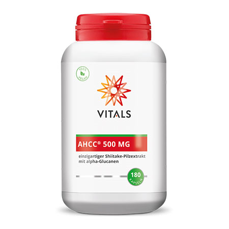 AHCC 500mg 180 cps, Vitals