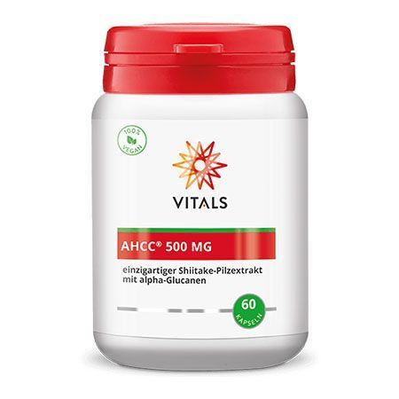 AHCC 500mg 60 cps, Vitals