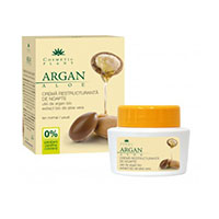 Crema restructuranta de noapte cu ulei de argan bio si extract bio de aloe vera 50ml, Cosmetic Plant