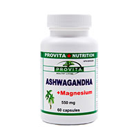 Ashwagandha + Magneziu 60 caps