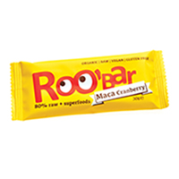 Baton raw bio cu maca si merisor 30 g, Roobar