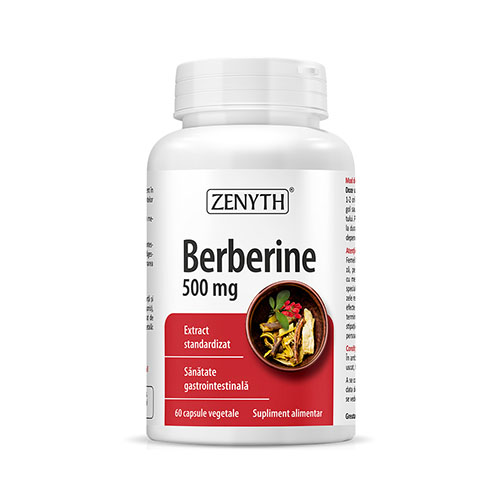 Berberine 500mg 60 cps, Zenyth