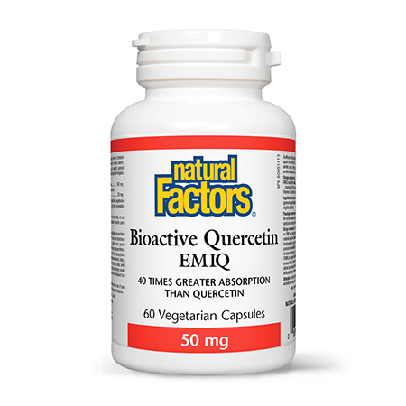 Quercetin Bioactiv EMIQ 60 cps, Natural Factors