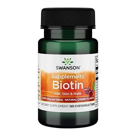 Biotina 5000mcg 60 tb, Swanson