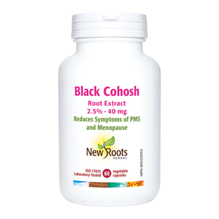 Black Cohosh 60 cps, (Actaea racemosa) 200 mg, New Roots