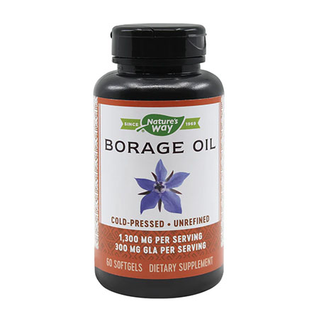 Borage 1300 mg Efagold 60 cps, Nature's Way