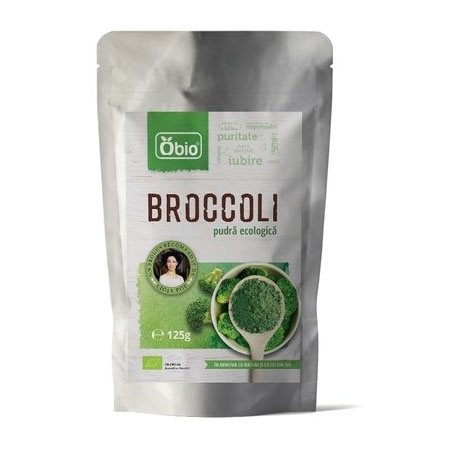 Broccoli pudra bio 125g, Obio