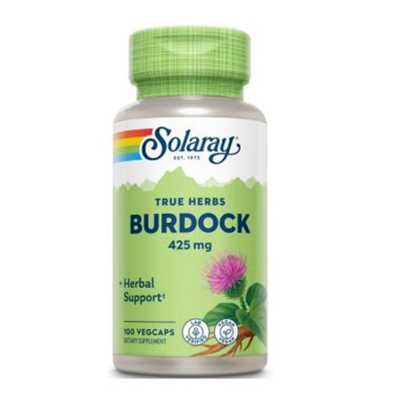 Burdock (Brusture) 425mg 100 cps, Solaray