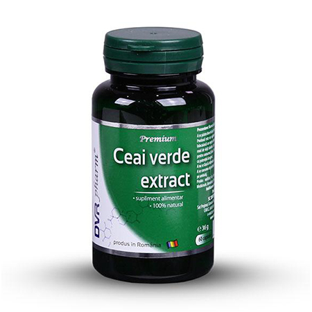 Ceai verde extract 60 cps, DVR Pharm