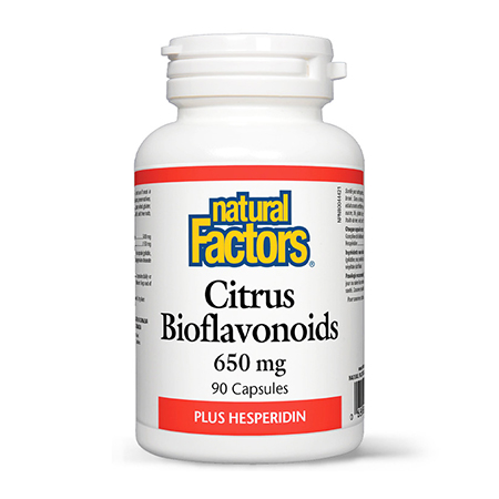 Citrus Bioflavonoids cu Hesperidin 650mg 90 cps, Natural Factors