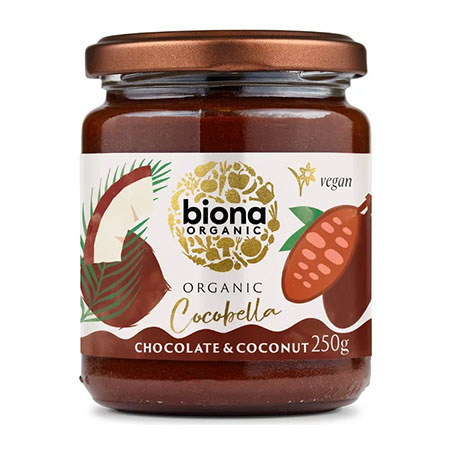 Unt de cocos cu ciocolata CocoBella bio 250g, Biona