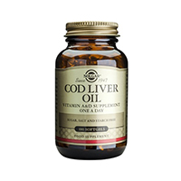 Ulei din ficat de cod (Cod liver oil) 100 softgels, Solgar