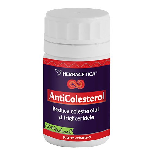 Anticolesterol 30 cps, Herbagetica