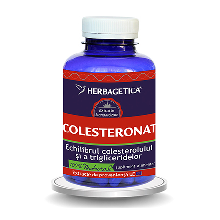 Colesteronat 120 cps , Herbagetica