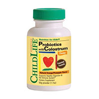 Colostrum plus probiotics (Colostru cu probiotice) 50g, Childlife