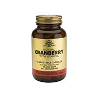 Cranberry Extract with Vitamin C 60 cps, Solgar