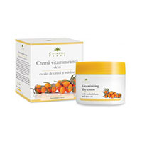 Crema vitaminizanta de zi cu ulei de catina si masline 50ml, Cosmetic Plant