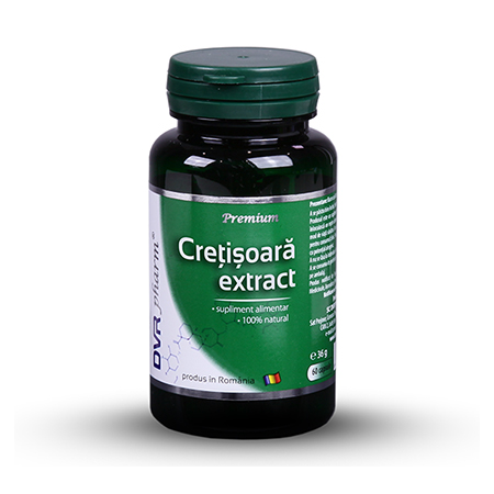 Cretisoara Extract 60 cps, DVR Pharm