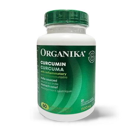 Curcumin 500 mg 60 cps, Organika
