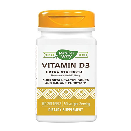 Vitamin D3 2000UI 120 cps, Nature's Way