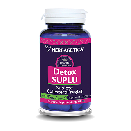 Detox Suplu 30 cps, Herbagetica