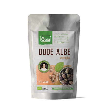 Dude Albe, deshidratate, organice raw 250g, Obio