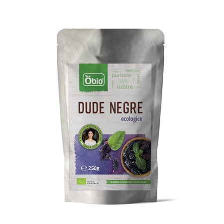 Dude negre, deshidratate, bio raw 250g, Obio