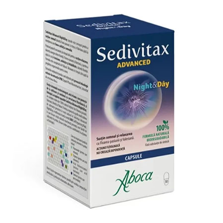 Sedivitax Advanced Night&Day 30 cps, Aboca