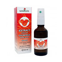 Extract uleios de galbenele presat la rece 50ml spray, Manicos