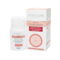 Crema filler cu sfere de acid hialuronic si atellocolagen 50g, Herbagen