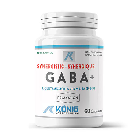 Gaba Ne-Sintetic cu P5P (Acid Gama Amino Butiric) 60 capsule