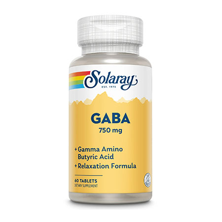 Gaba 750mg 60 cps, Solaray