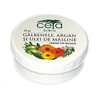 Unguent de galbenele, argan, si ulei de masline 20g, Ceta