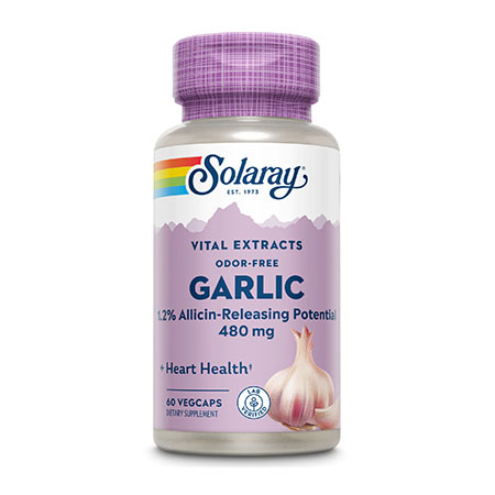 Garlic 500mg 60 cps, Solaray