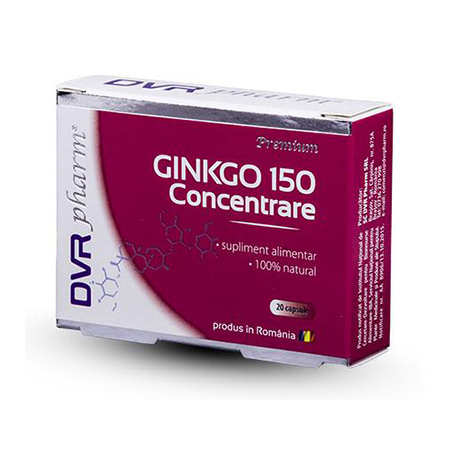Ginkgo 150 Concentrare 20 cps, DVR Pharm