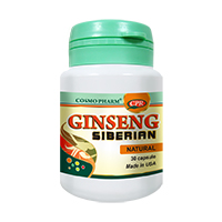 Ginseng Siberian 30 cps, Cosmo Pharm