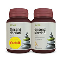 Ginseng Siberian 30 cps+30 cps gratis, Alevia