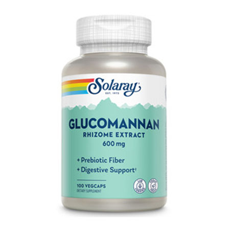 Glucomannan 600mg 100 cps, Solaray